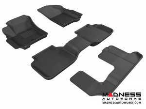 Dodge Journey Floor Mats (Set of 4) - Black by 3D MAXpider